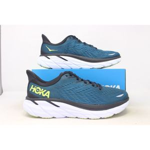Hoka Clifton 8 Green/Black-White 1119393/BCBT Men's, Size 14D